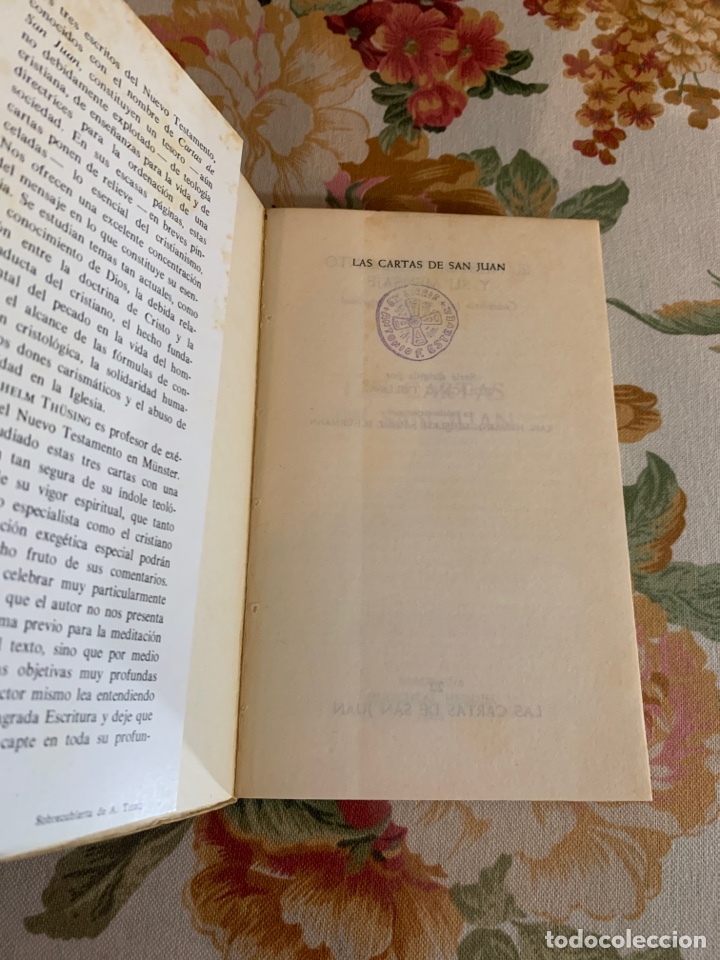Libros de segunda mano: Las cartas de San Juan. Wilhelm Th&uuml;sing. - Foto 3