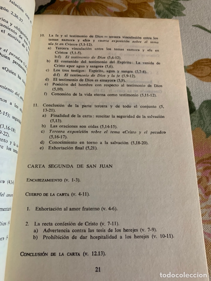 Libros de segunda mano: Las cartas de San Juan. Wilhelm Th&uuml;sing. - Foto 7