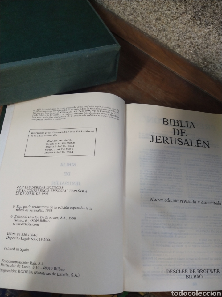 Libros de segunda mano: Biblia - Foto 3