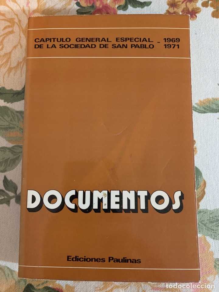 Libros de segunda mano: Documentos del Cap&iacute;tulo General Especial de la Sociedad de San Pablo (1969-1971).