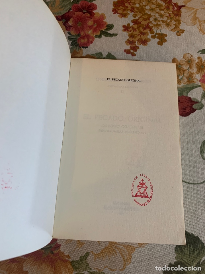 Libros de segunda mano: El pecado original. Charles Baumgartner. - Foto 3