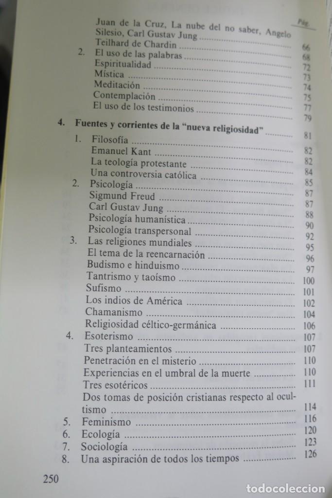 Libros de segunda mano: LA NUEVA RELIGIOSIDAD. Sudbrack - Foto 3