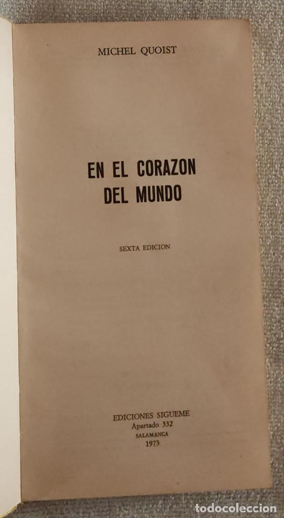 Libros de segunda mano: EN EL CORAZ&Oacute;N DEL MUNDO. - Foto 5