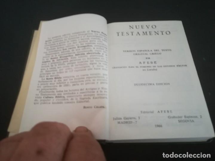 Libros de segunda mano: NUEVO TESTAMENTO / AFEBE / A&Ntilde;88 - Foto 3