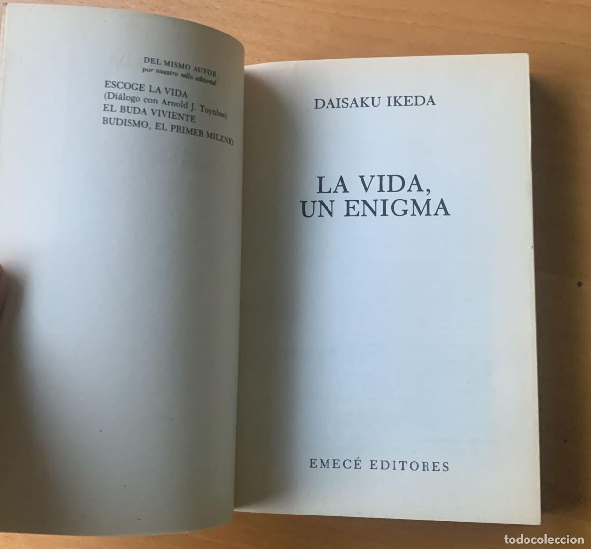 Libros de segunda mano: La vida, Un enigma. Daisaku Ikeda - Foto 3