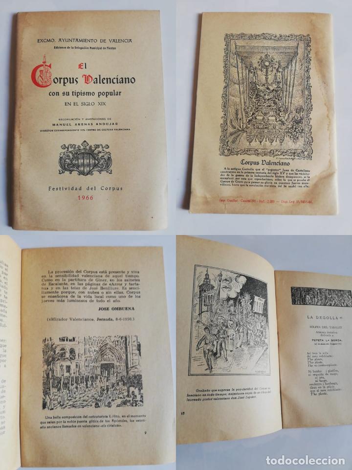 Livros em segunda m&atilde;o: EL CORPUS VALENCIANO CON SU TIP&Iacute;SIMO POPULAR EN EL SIGLO XIX. 1966