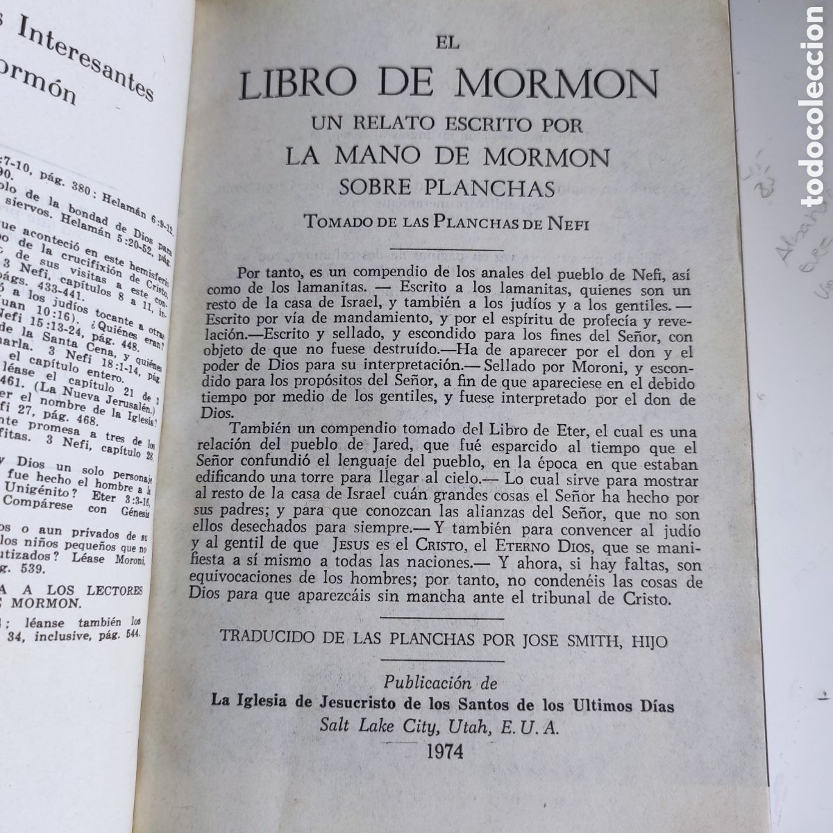 Libros de segunda mano: El libro de Morm&oacute;n - Foto 3