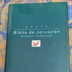 Libros de segunda mano: NUEVA BIBLIA DE JERUSALÉN DESCLEE DE BROUWER. Lote 365998161