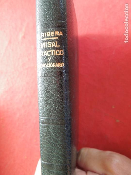 Libros de segunda mano: MISAL PR&Aacute;CTICO Y DEVOCIONARIO - P. LUIS RIBERA - EDITORIAL REGINA 1965. - Foto 4