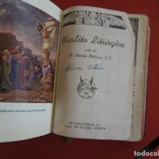 Libros de segunda mano: MISALITO LITÚRGICO - VICENTE MOLINA - EDITORIAL HISPANIA - SIN FECHA - VALENCIA.. Lote 366315516