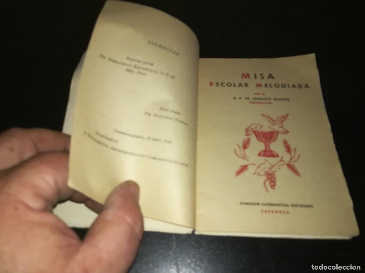 Libros de segunda mano: MISA ESCOLAR MELODIADA / AR805 - Foto 3