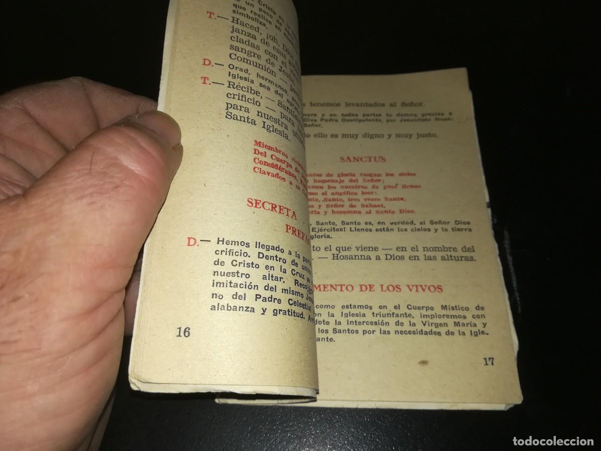 Libros de segunda mano: MISA ESCOLAR MELODIADA / AR805 - Foto 4