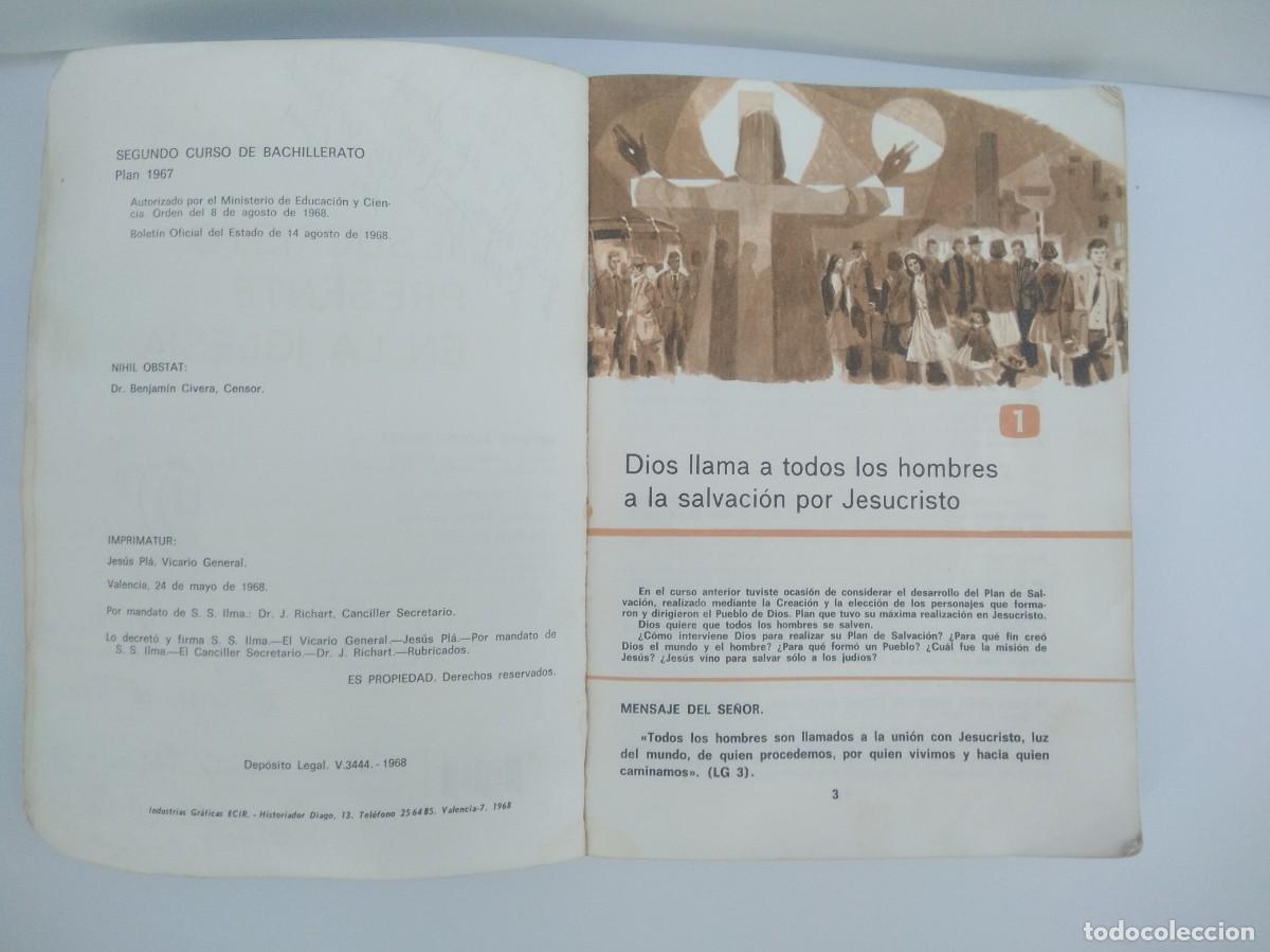 Libros de segunda mano: Libro Jesucristo presente en la iglesia- Ecir - Foto 6