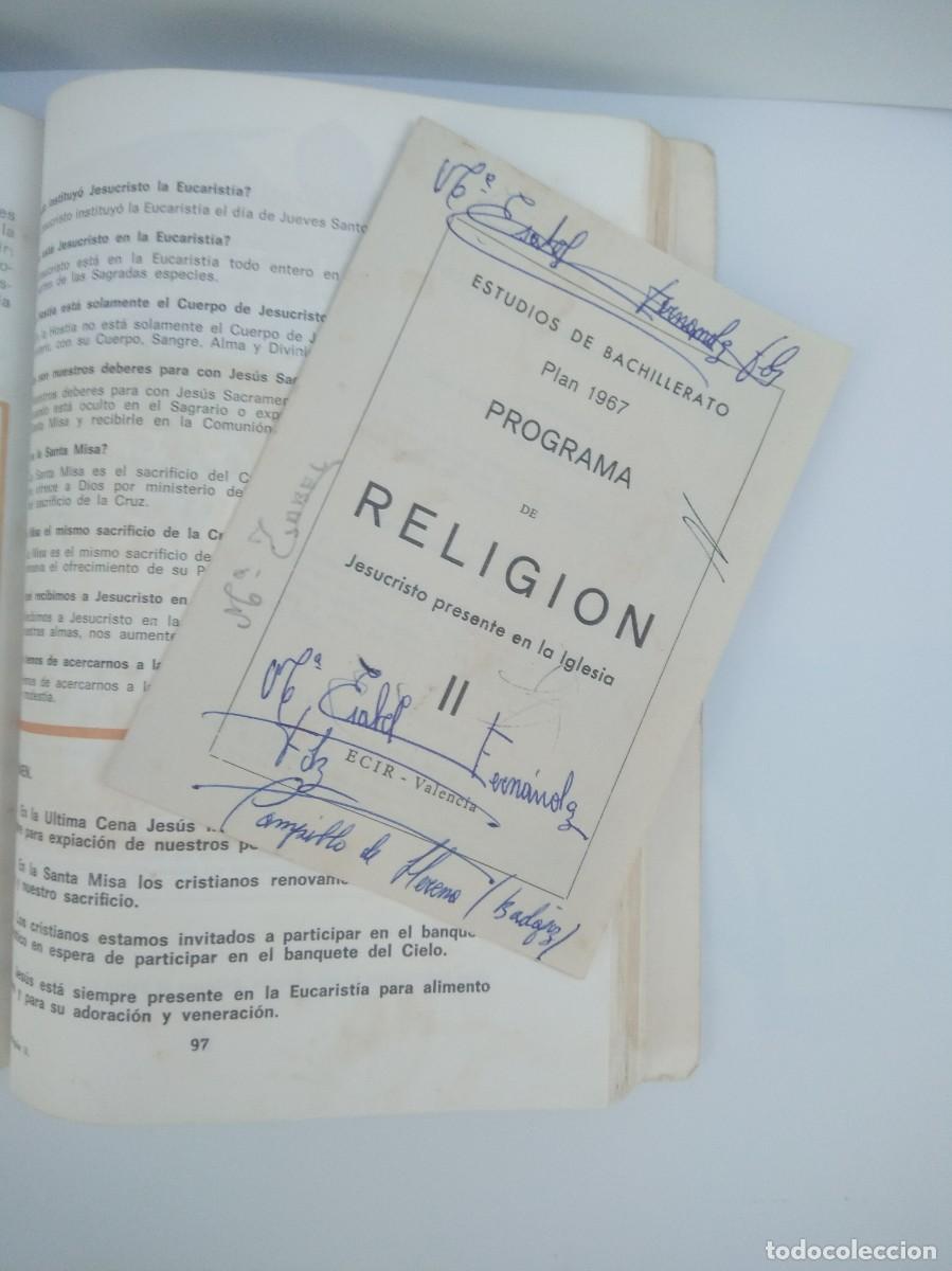 Libros de segunda mano: Libro Jesucristo presente en la iglesia- Ecir - Foto 8