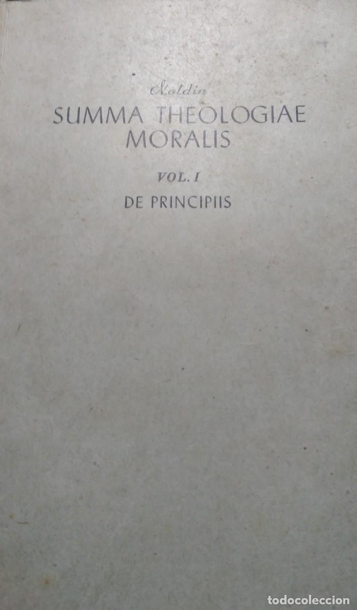Libros de segunda mano: SUMMA THEOLOGIAE MORALIS- - Foto 1