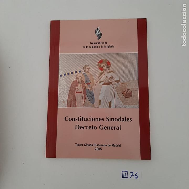 Libros de segunda mano: Constituciones sinodales decreto general - Foto 1