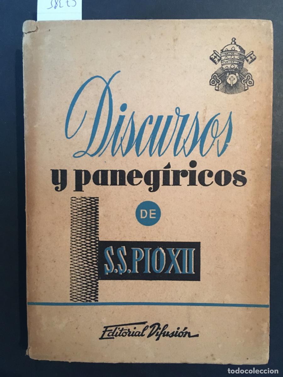 Libros de segunda mano: DISCURSOS Y PANEGIRICOS DE SS PIO XII
