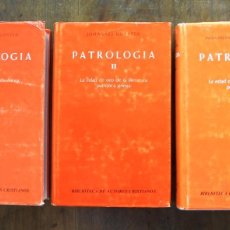 Libri di seconda mano: PATROLOGIA I-II-III JOHANNES QUASTEN 1984-86 IMPECABLE BAC BIBLIOTECA DE AUTORES CRISTIANOS. Lote 368376686