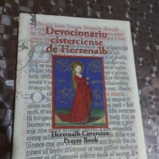 Libros de segunda mano: DEVOCIONARIO CISTERCIENSE DE HERRENALB, AÑO 1484,ESTUDIO.