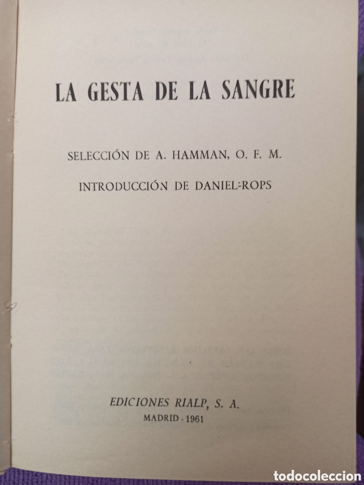 Libros de segunda mano: Martires - La Gesta de la Sangre - PATMOS - Foto 3