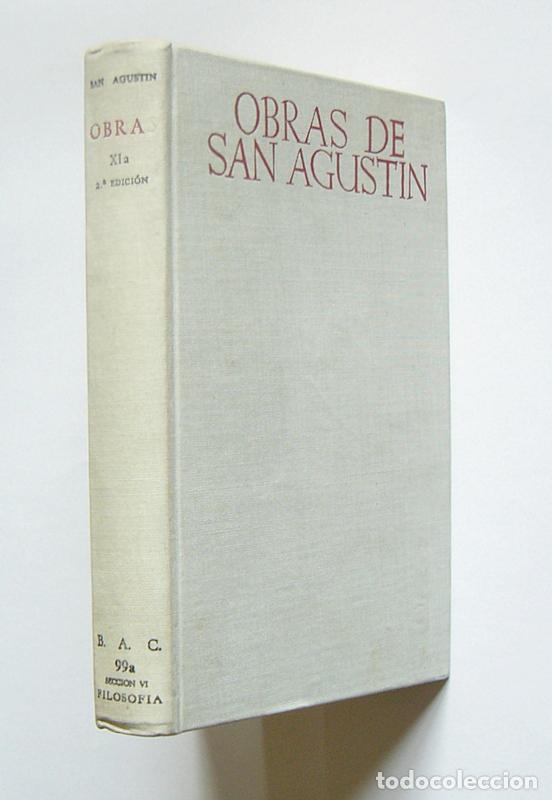 Libros de segunda mano: OBRAS DE SAN AGUSTIN - TOMO XIa. CARTAS ( 2.&ordm; ) - EDICION DE LOPE CILLERUELO