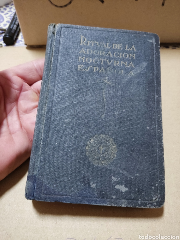 Libros de segunda mano: Misal ritual de la adoraci&oacute;n nocturna espa&ntilde;ola 1946