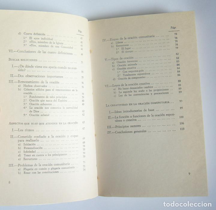 Libros de segunda mano: LA ORACION DE LOS RELIGIOSOS - BASILIO RUEDA - Foto 3