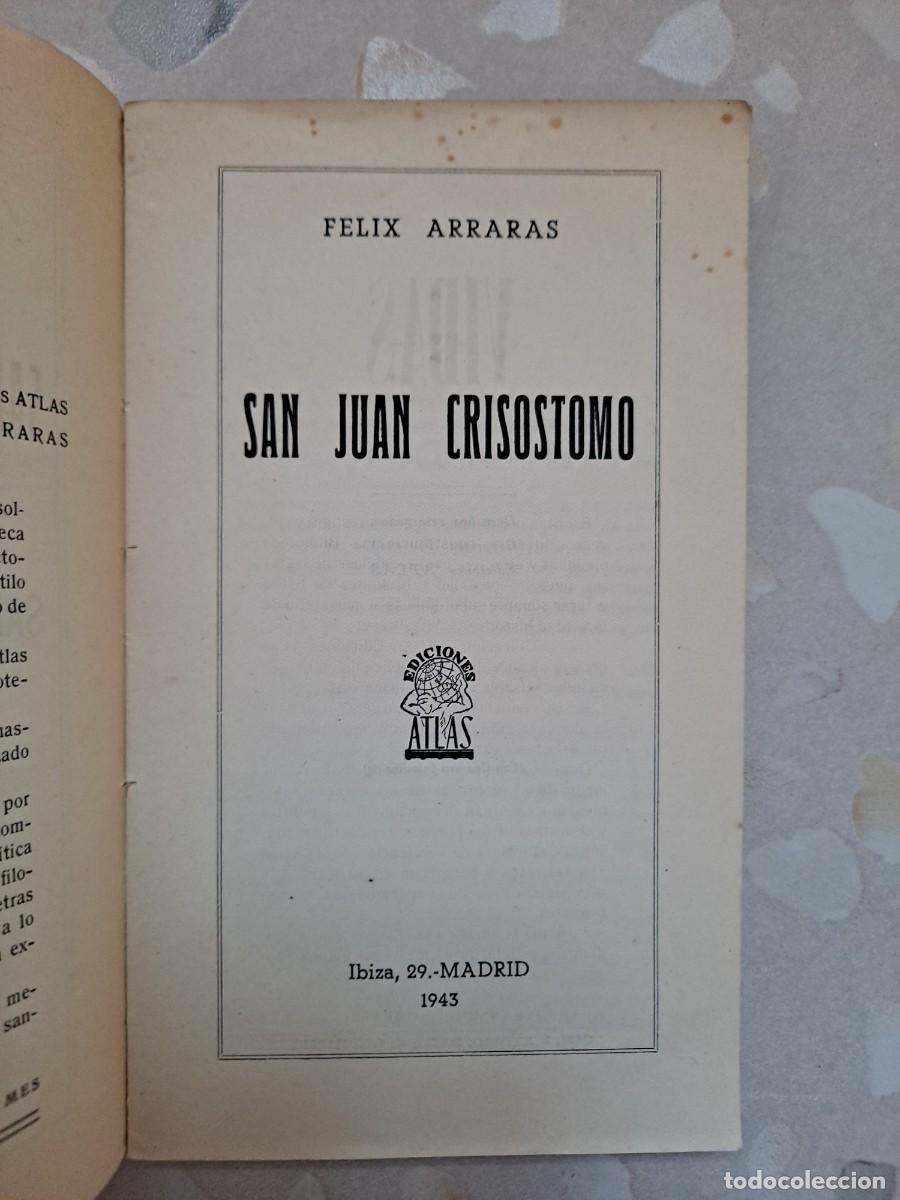 Libros de segunda mano: Vidas, Juan Cris&oacute;stomo - Foto 2