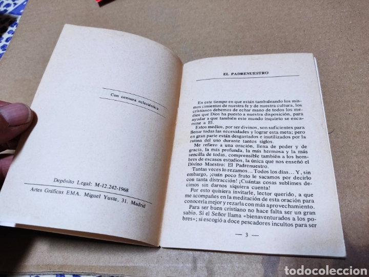 Libros de segunda mano: Libro el padre nuestro,1968 - Foto 3
