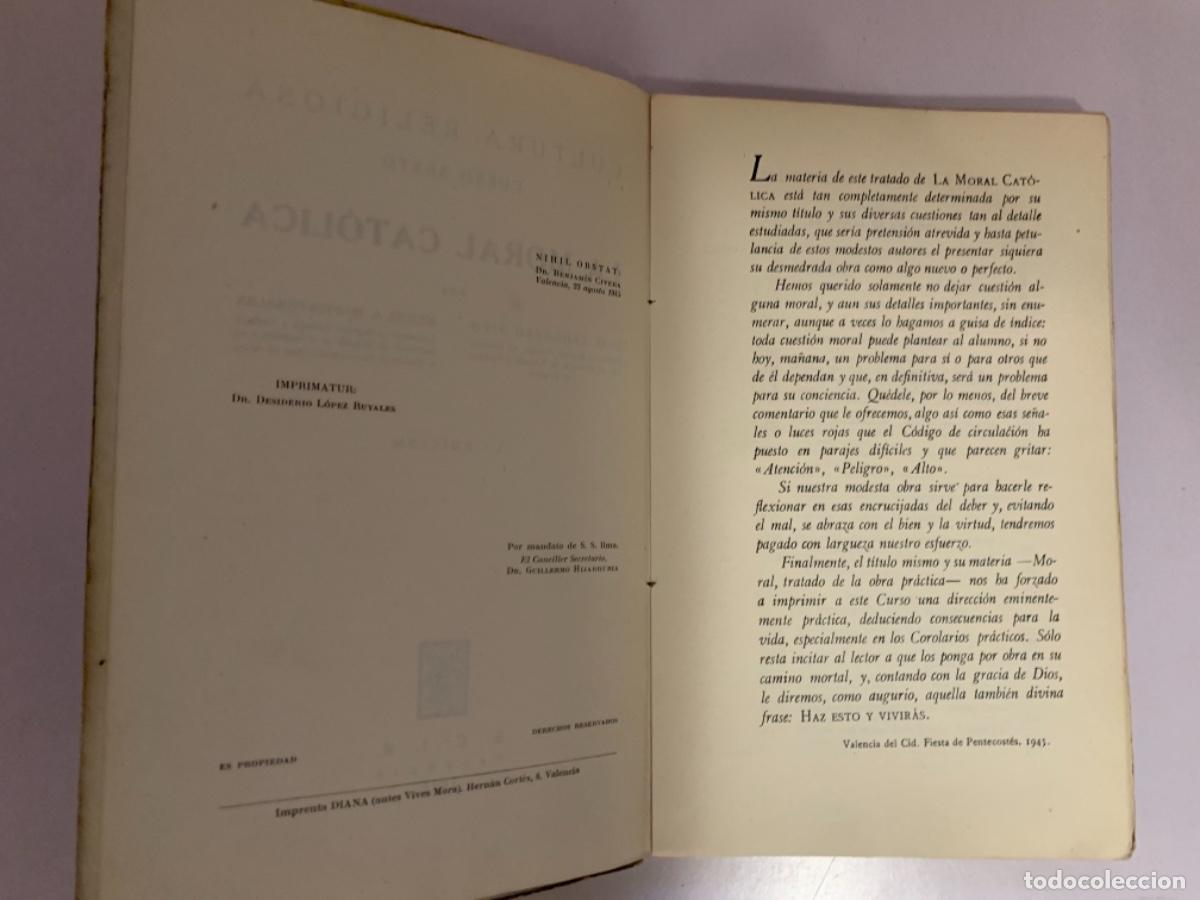 Libros de segunda mano: La moral cat&oacute;lica (Bols 11) - Foto 3