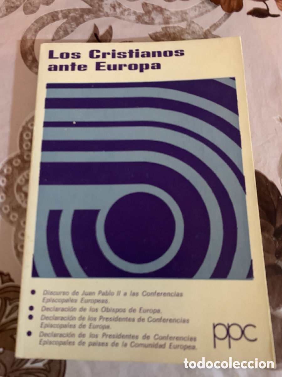 Livros em segunda m&atilde;o: Los cristianos ante Europa.