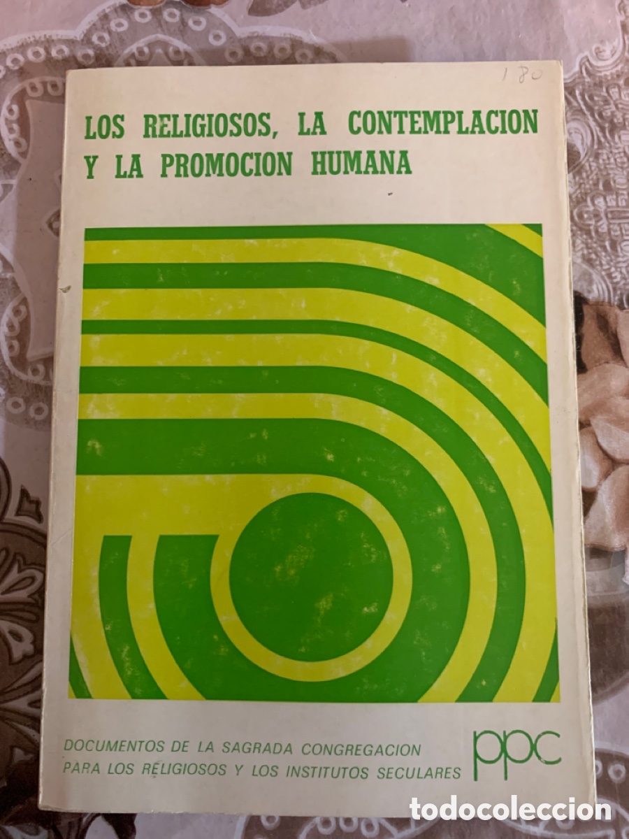 Second hand books: Los religiosos, la contemplaci&oacute;n y la promoci&oacute;n humana.