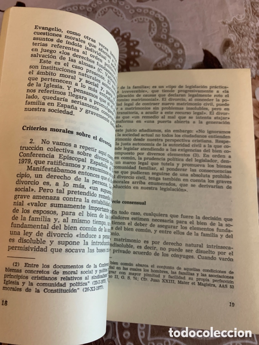 Libros de segunda mano: Los obispos y el divorcio. - Foto 4