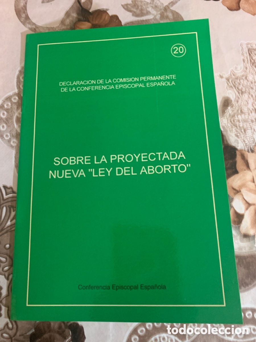 Libri di seconda mano: Sobre la proyectada nueva &ldquo;ley del aborto&ldquo;.