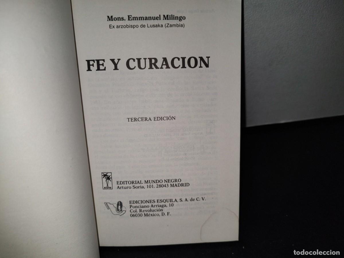 Libros de segunda mano: 48- FE Y CURACI&Oacute;N - MONS EMMANUEL MILINGO - Foto 4