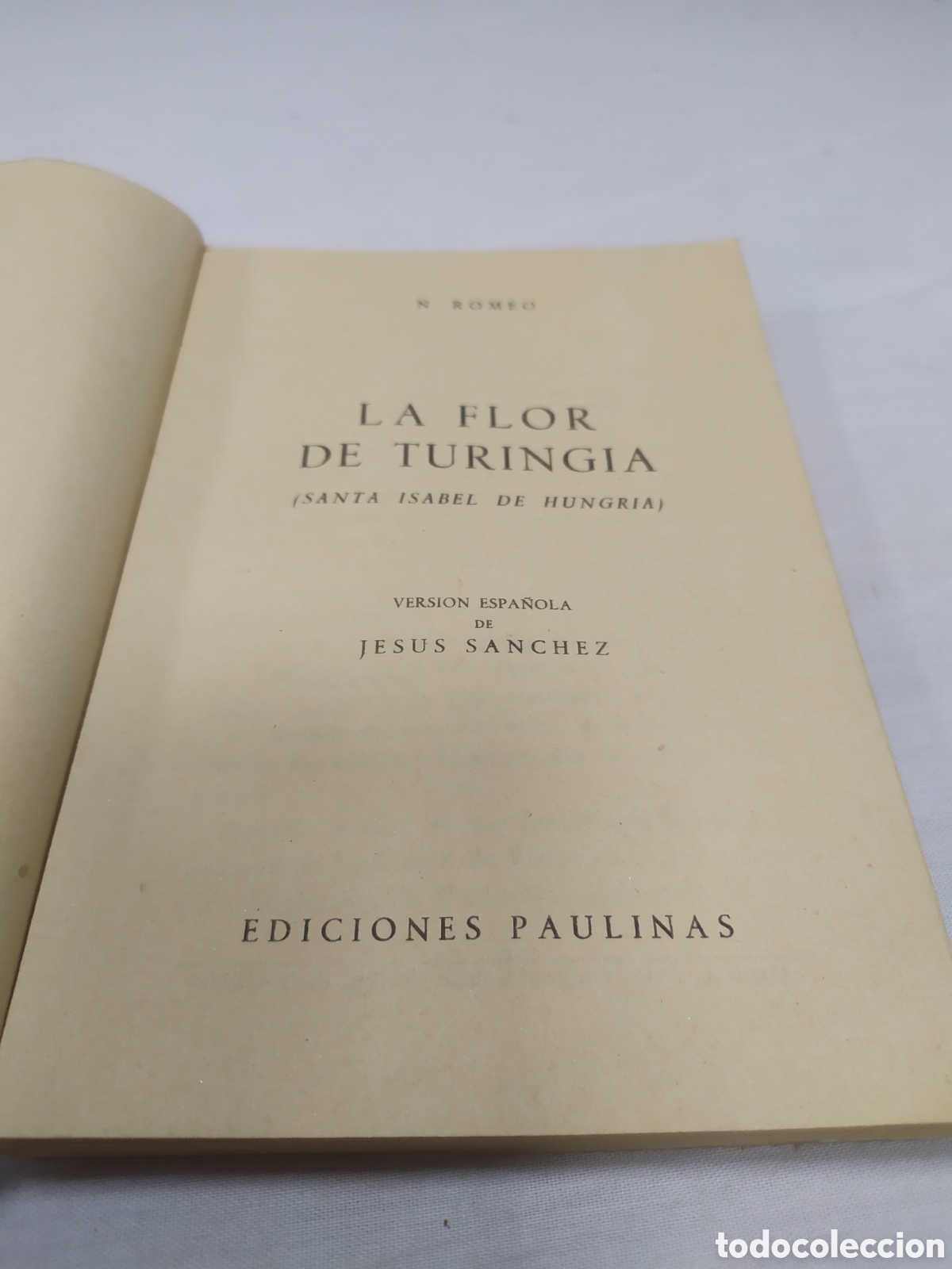 Libros de segunda mano: La flor de Turingia. N. Romeo, 1953 - Foto 3