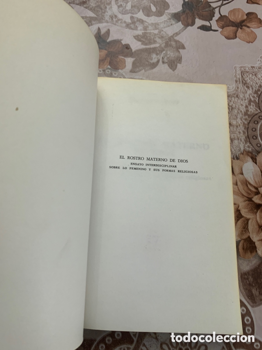 Libros de segunda mano: El rostro materno de Dios. Leonardo Boff. - Foto 3