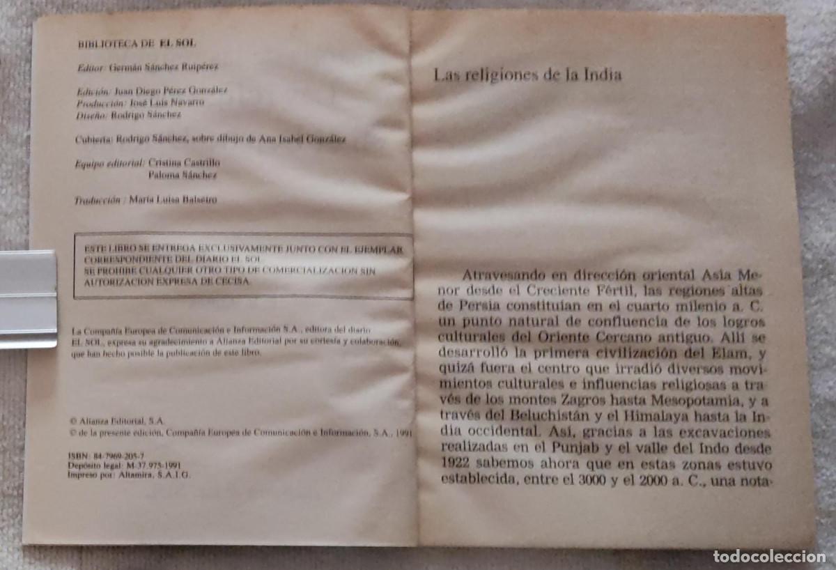 Libros de segunda mano: HISTORIA DE LAS RELIGIONES. - Foto 3