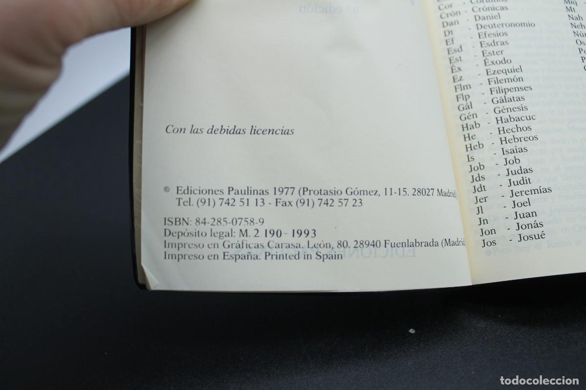 Libros de segunda mano: NUEVO TESTAMENTO EDICIONES PAULINAS 9&ordf; EDICION 1993 - Foto 2