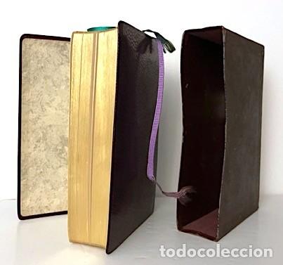 Libros de segunda mano: Misal Diario Completo... (Plena piel. Cantos dorados. Estuche. 1.128 pags. Buen estado