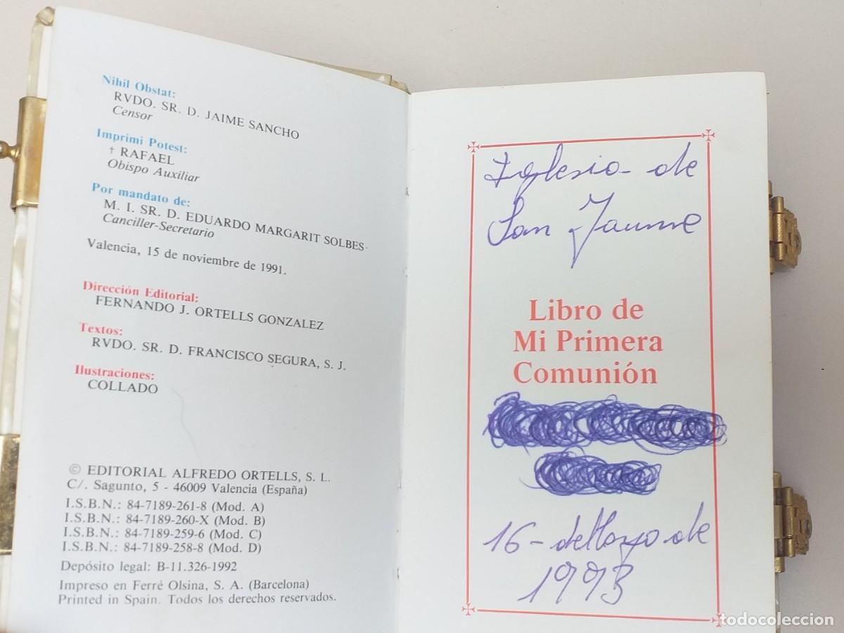 Libros de segunda mano: LIBRO DE MI PRIMERA COMUNI&Oacute;N 1992 - Foto 5