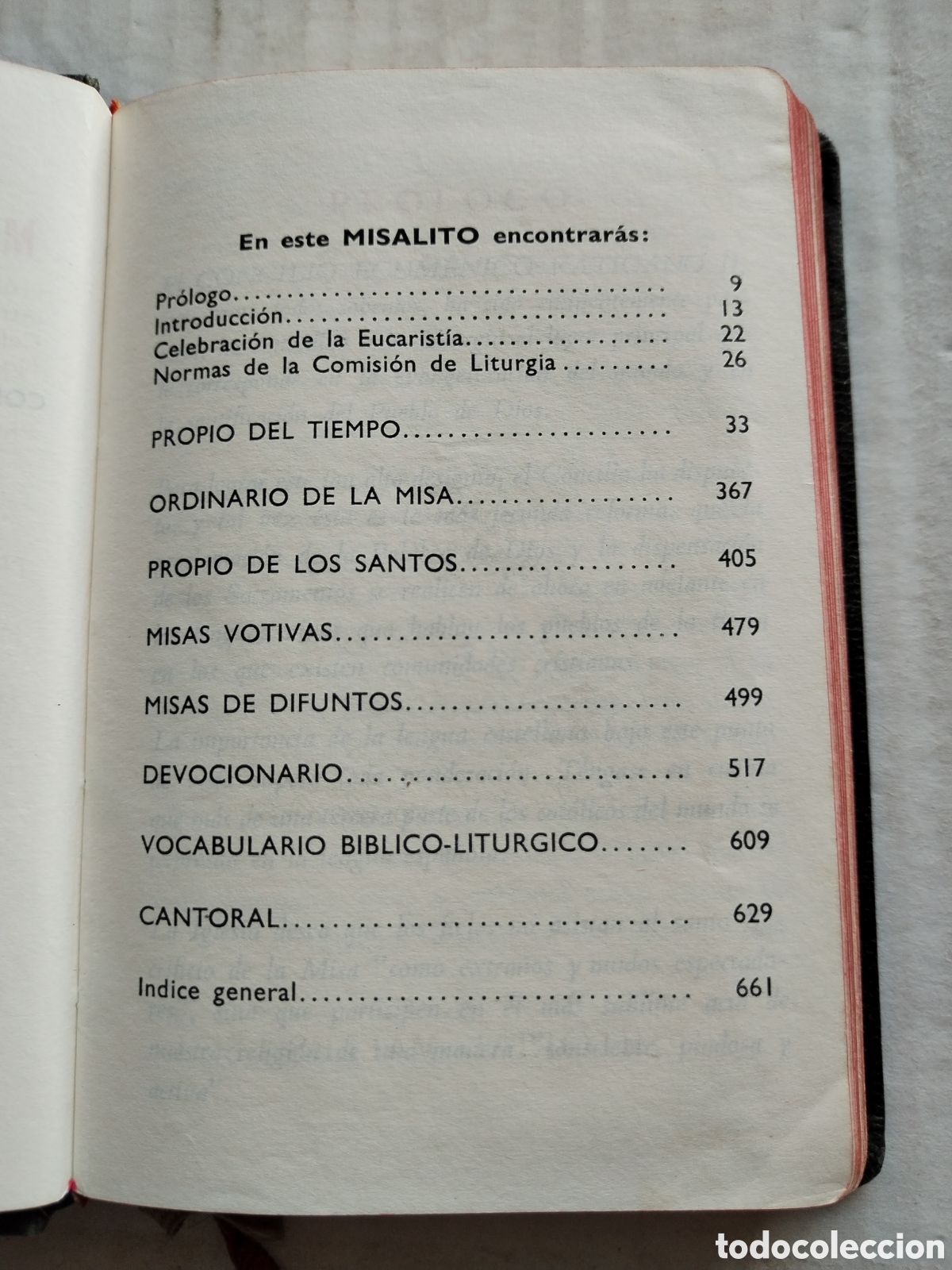Libros de segunda mano: MISALITO DEVOCIONARIO/N&Aacute;CAR COLUNGA - Foto 5