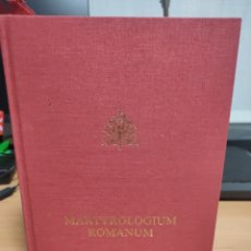 Libros de segunda mano: MARTYROLOGIUM ROMANUM 2001. Lote 382072659