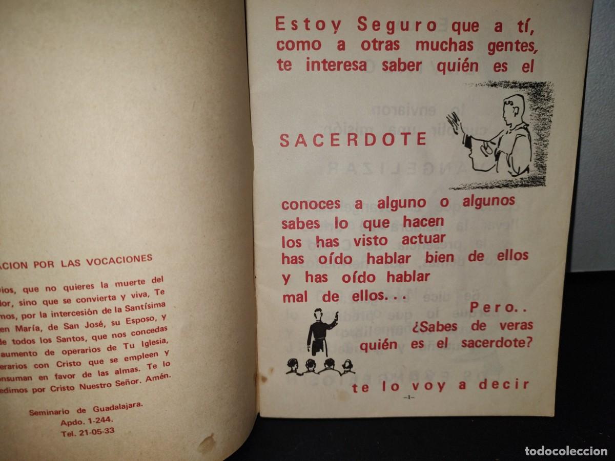 Libros de segunda mano: 54- &iquest;QUI&Eacute;N ES? SACERDOTE - Foto 3
