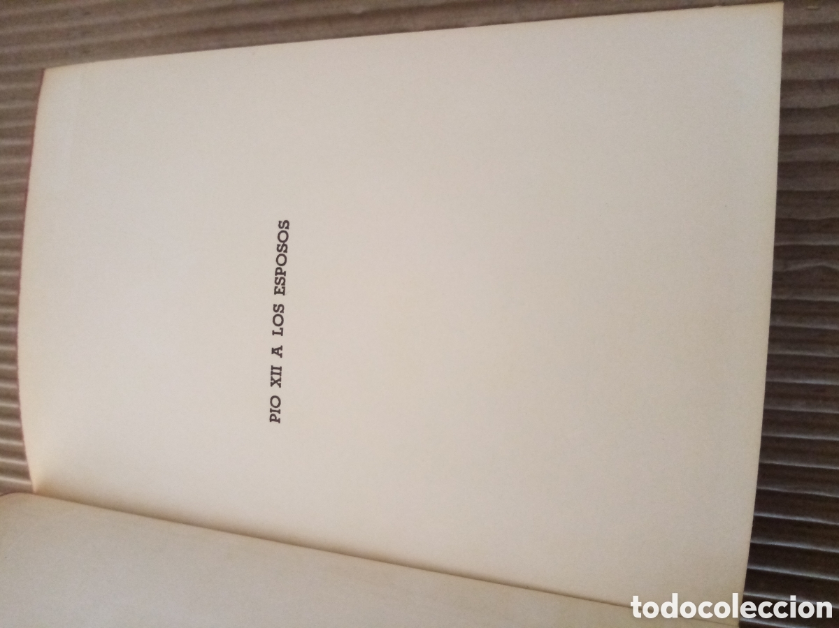 Libros de segunda mano: P&Iacute;O XII a los esposos. - Foto 4