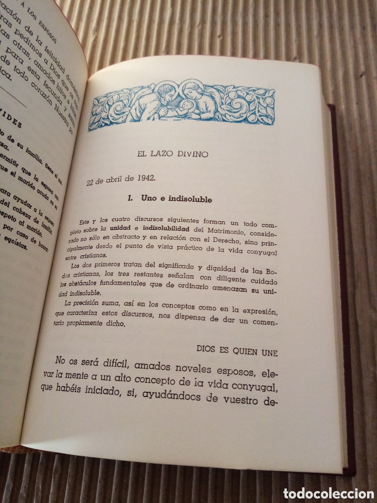 Libros de segunda mano: P&Iacute;O XII a los esposos. - Foto 6