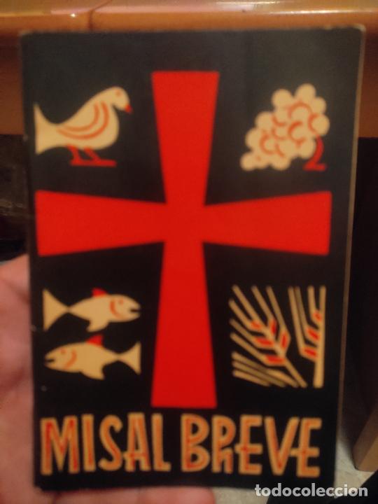 Libros de segunda mano: 1959 ESTELLA NAVARRA MISAL BREVE ED VERBO DIVINO USADO