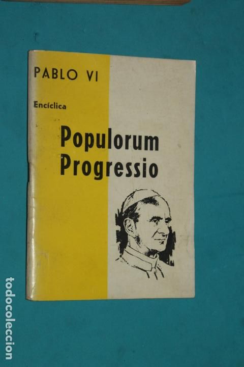 Libros de segunda mano: POPULORUM PROGRESSIO, ENCICLICA, PABLO VI, - Foto 1