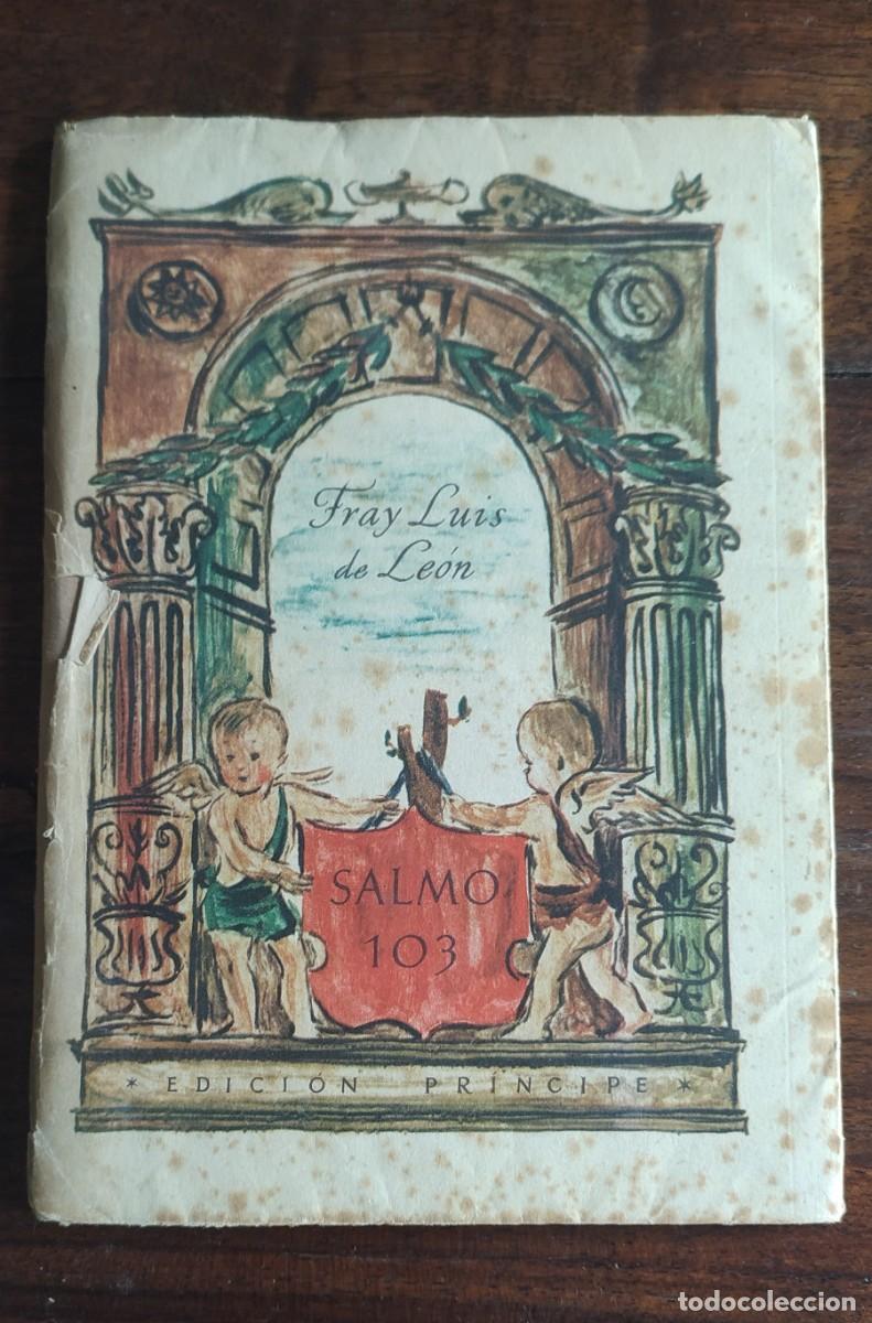 Libros de segunda mano: Fray Luis de Le&oacute;n .Salmo 103 - Foto 1