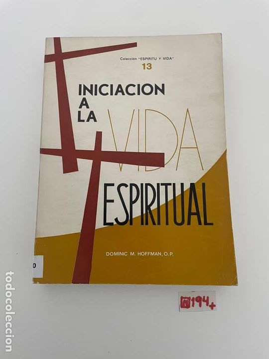 Libros de segunda mano: Iniciaci&oacute;n a la vida espiritual - Foto 1